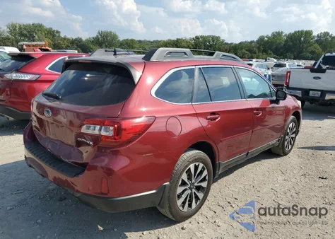 2016 Subaru Outback 2.5I Limited z USA, uszkodzony, nr VIN 4S4BSBLCXG3315090